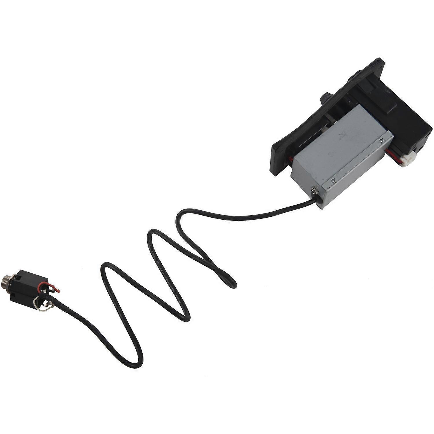 EQ-505 Gitarr Sadel Pickup 3 Bands EQ Equalizer Vänster Förförstärkare