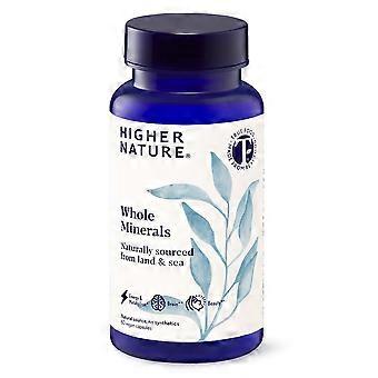 Higher Nature Whole Minerals naturally sourced from land and sea 60 caps