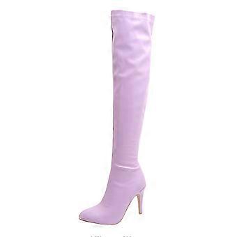 Knee Boots For Women Shoes Winter Pointed Thin High-heeled Boots US:7.5(40)