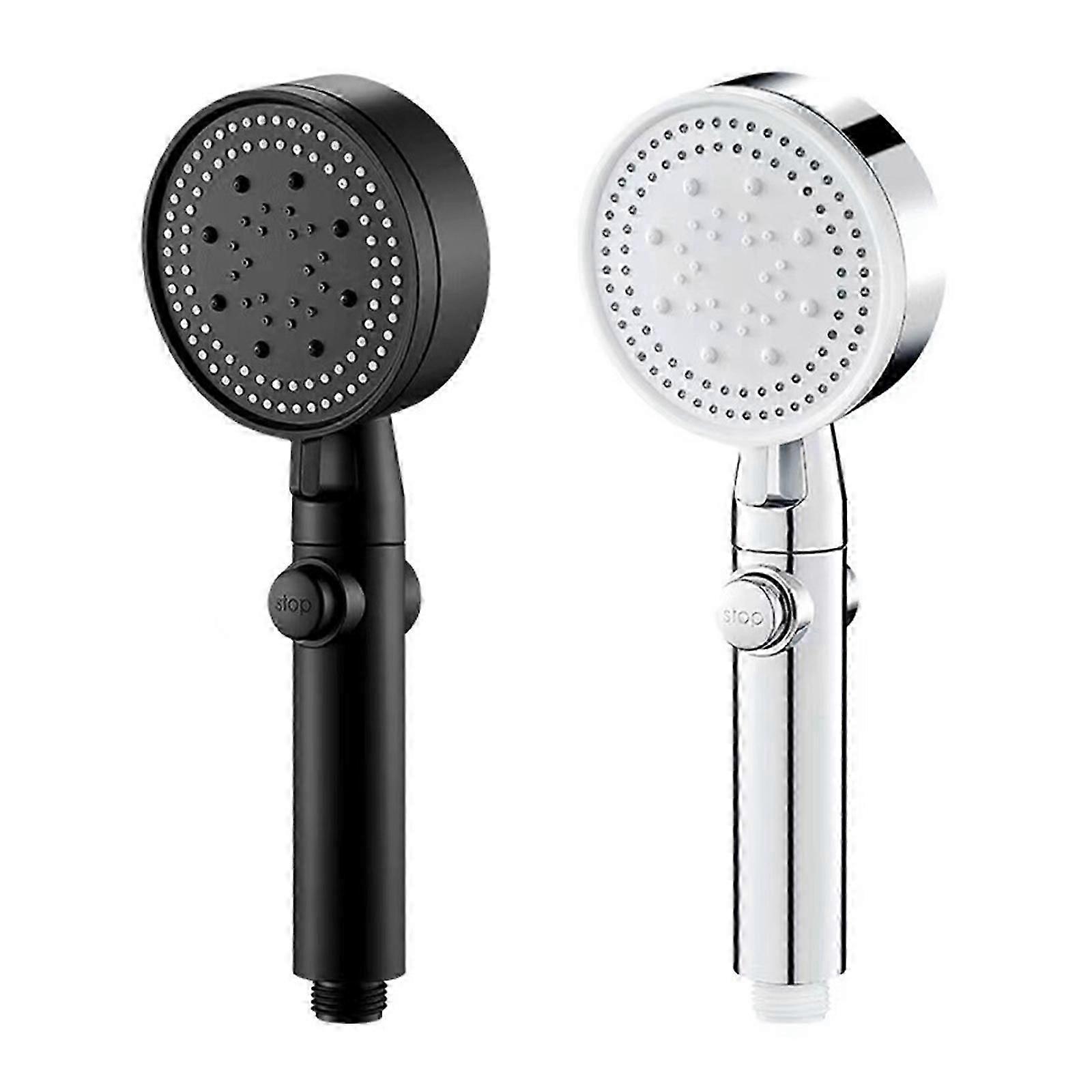 Handheld Shower Head with 5 Modes and Water Saving Button