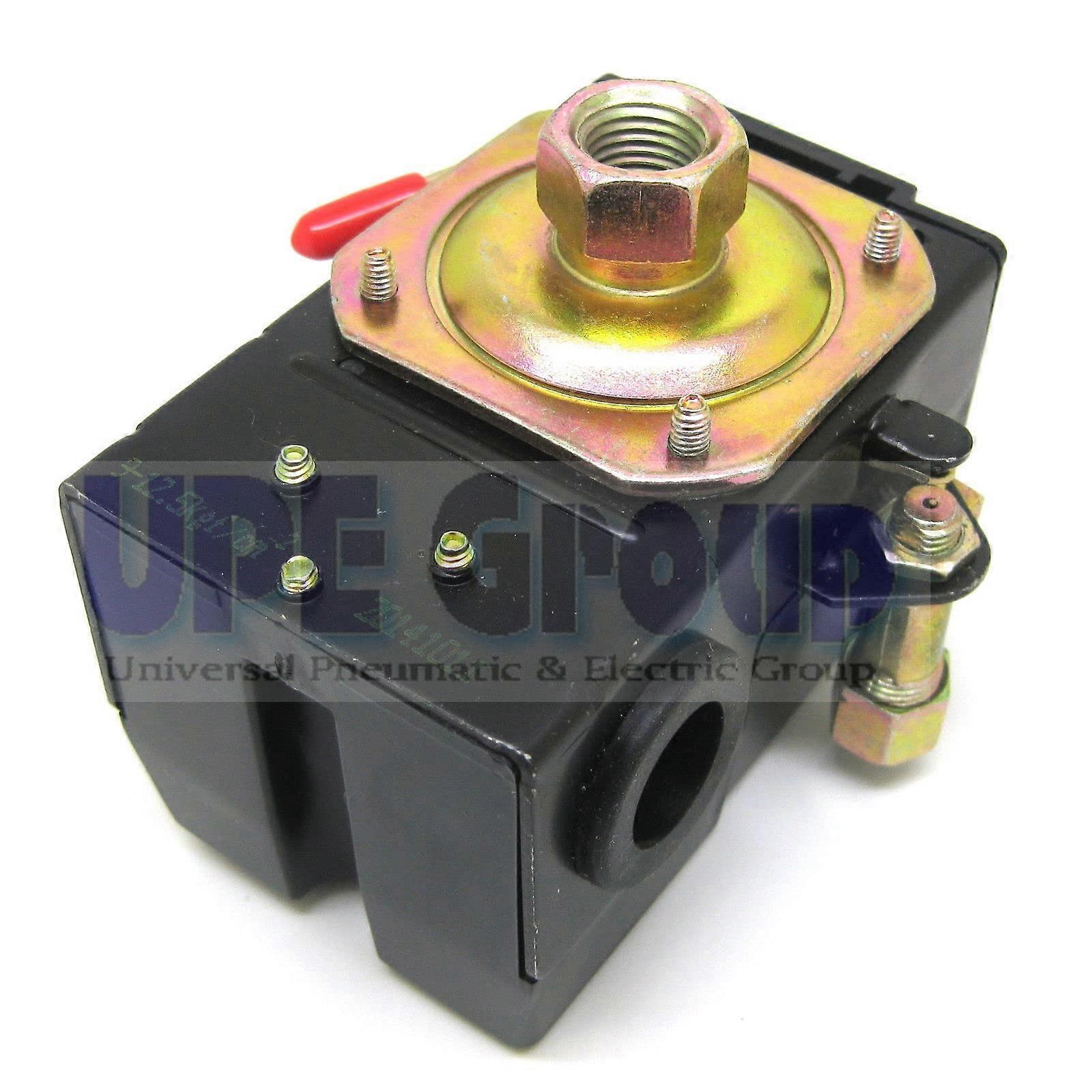 95125 PSI Air Compressor Pressure Switch, Automatic Pressure Control, Single Port Design
