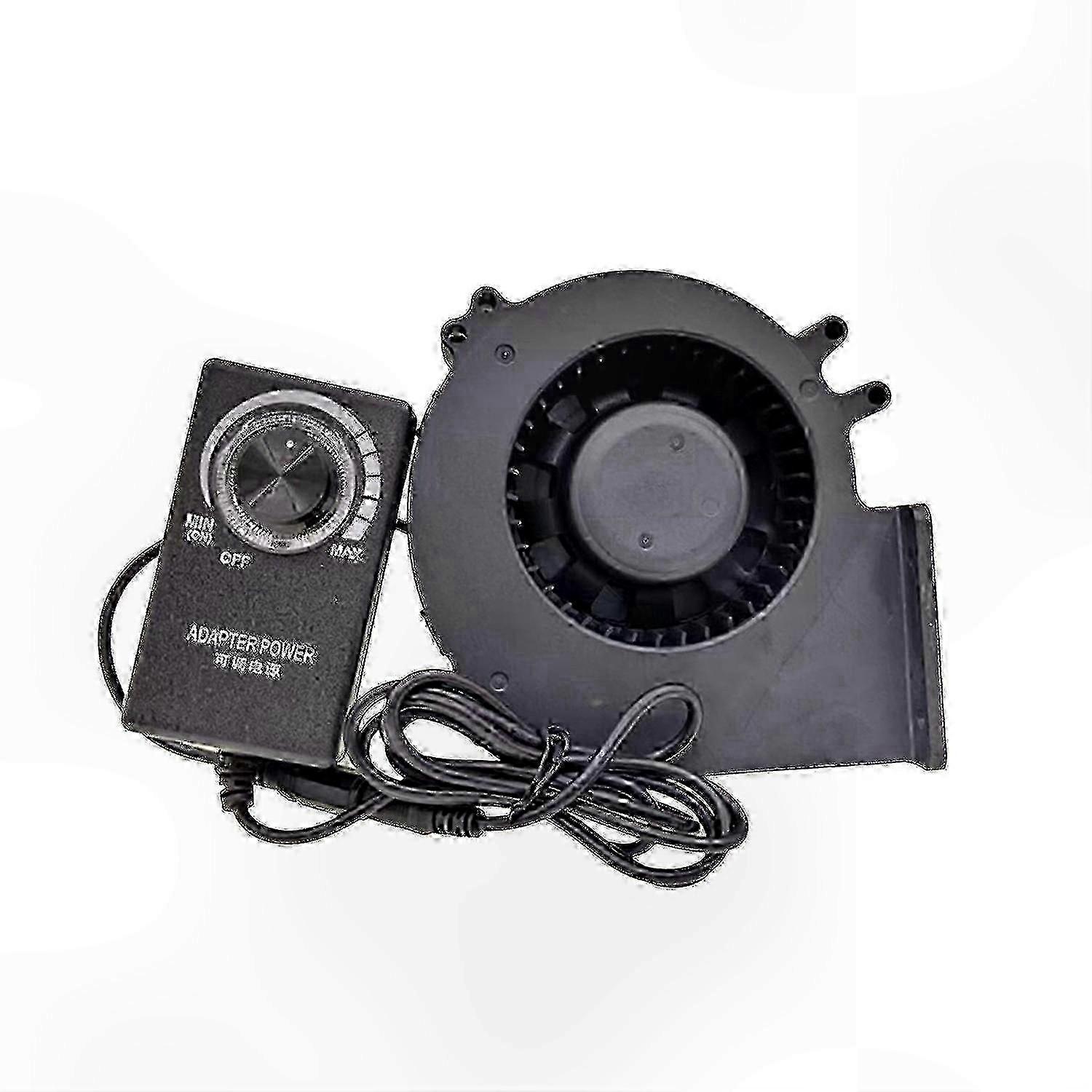 Adjustable Speed Blower Fan with Variable Controller, AC Powered Replacement for Inflatable Equipment, 110V-220V