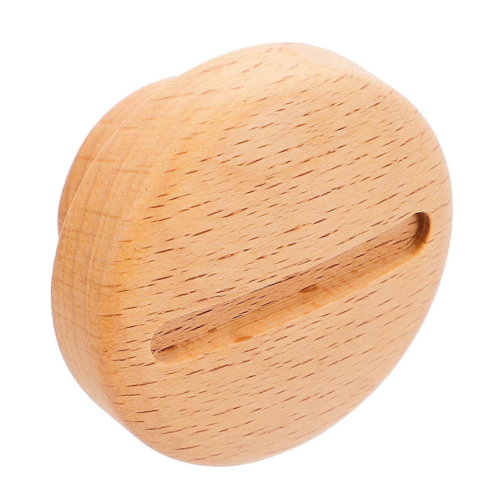 Kitchen Knobs Cabinet Knob Wooden Drawer Pulls 2Pcs Round Handles