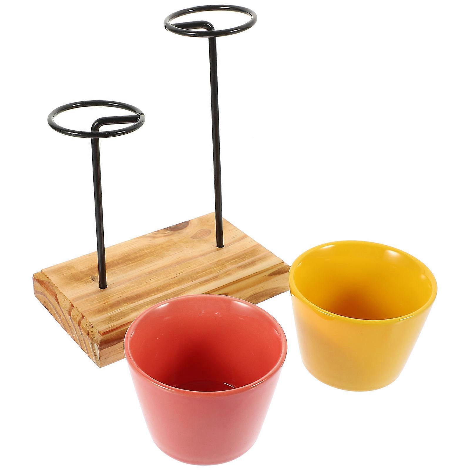 Tea Cup with Holder for Tea Serving 1Set Ceramic Material