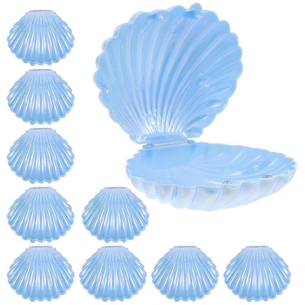 Seashell Jewelry Holder Candy Boxes for Storage 10Pcs Shells Shape Candy