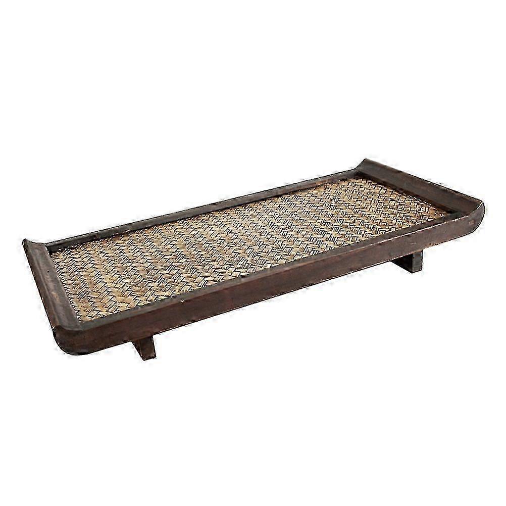 Rectangular Coffee Colored Serving Platter for Parties Weddings Restaurants 1 Pack