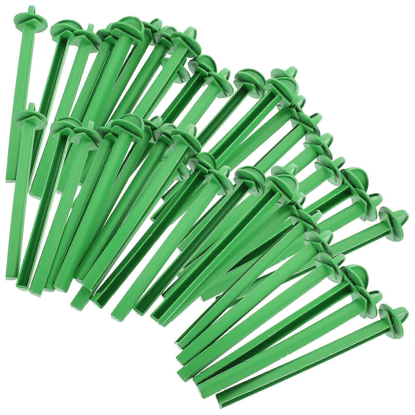 Bird Standing Stick Plastic Perch Providing Exercise 50Pcs Set