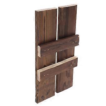 Aquarium-Ornamente, Holzbrett für Fischbecken im Springbrunnen-Design, 8-teilig