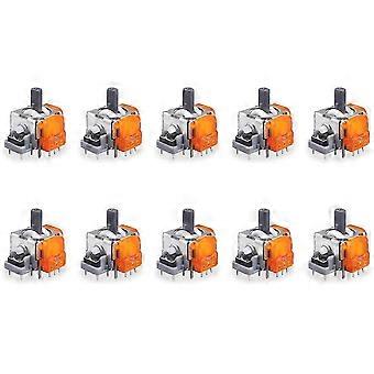 10 unidades de joystick TMR com efeito Hall para PS5, substituição de joystick magnético anti-drift, acessórios JH4