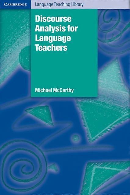 Discourse Analysis For Language Teachers - Michael McCarthy - Paperback - en Book