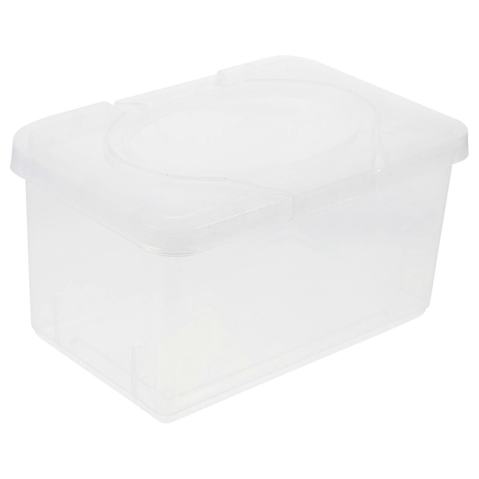 Wipes Storage Box Plastic Dispenser for Holding Tissue 3Pcs Set