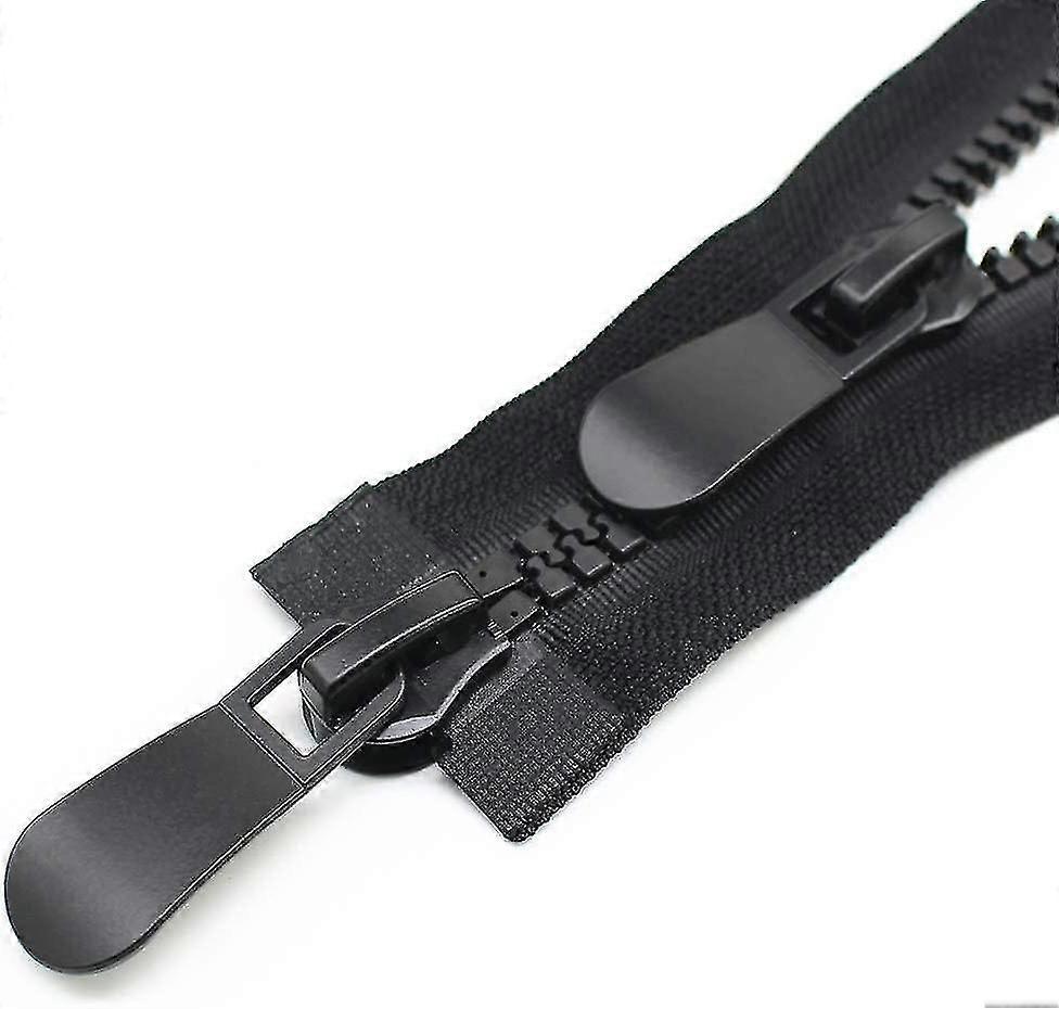 80cm mare fermoar separabile fermoar grele din plastic fermoare