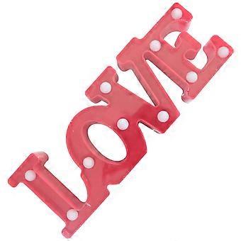 Lettre d'amour Decor Light Led Alphabet Love Sign Table pièce maîtresse pour la Saint-Valentin
