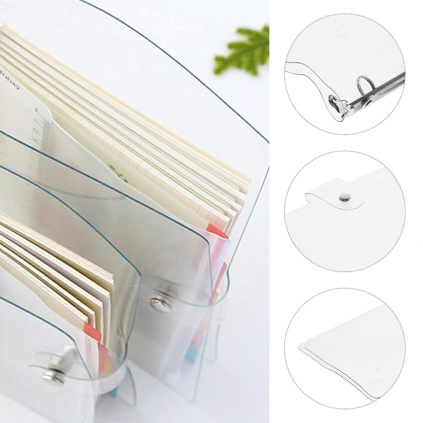 Binder Notebook Shell Plastic A4 Scrapbook Shell Plastic Binder Folder Loose-leaf Notebook Shell
