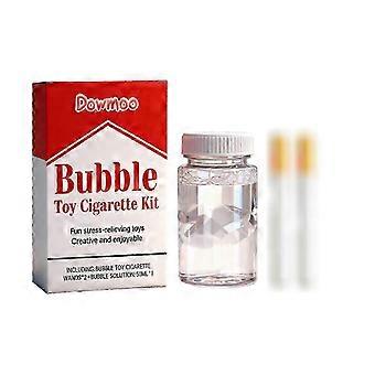 Stress Relief Toy - Mini Bubble Cigarette Blower with Fake Cigarette Bubble, Ideal Gift for Birthday & Christmas Parties, Women & Men