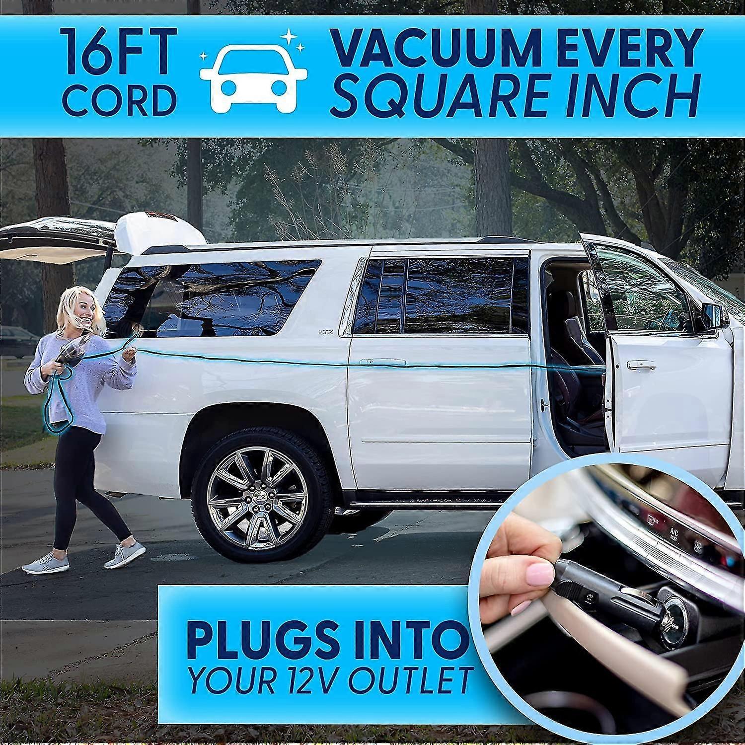 Car Vacuum Cleaner Portable, High Power