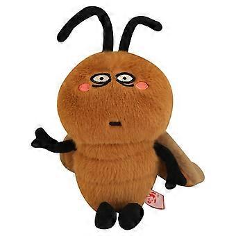 Cartoon Cockroach Plush Toy Doll, 20cm Creative Stuffed Bug Plush Figure with Funny Expression, Soft Insect Plush Toy for Kids, Animal Plush Doll for 
