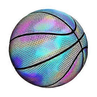 Holografischer bunter reflektierender Basketball