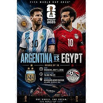 Argentina Vs Egypt Fifa World Cup Jigsaw Puzzle Brain Teaser GJ005