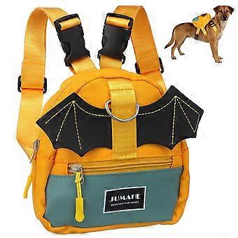 1pc dog pack pet mochila cão arnês saco auto-vestindo saco pet suprimentos