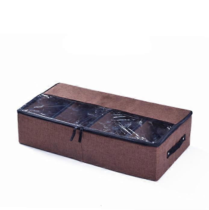 Foldable Split Shoe Box Storage Thickened Transparent Dust Proof Bed Bottom Underwear