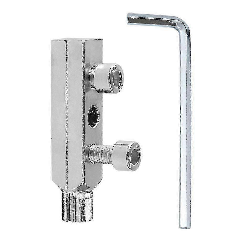 Broken wire extractor for faucet angle valve with screw extraction tool