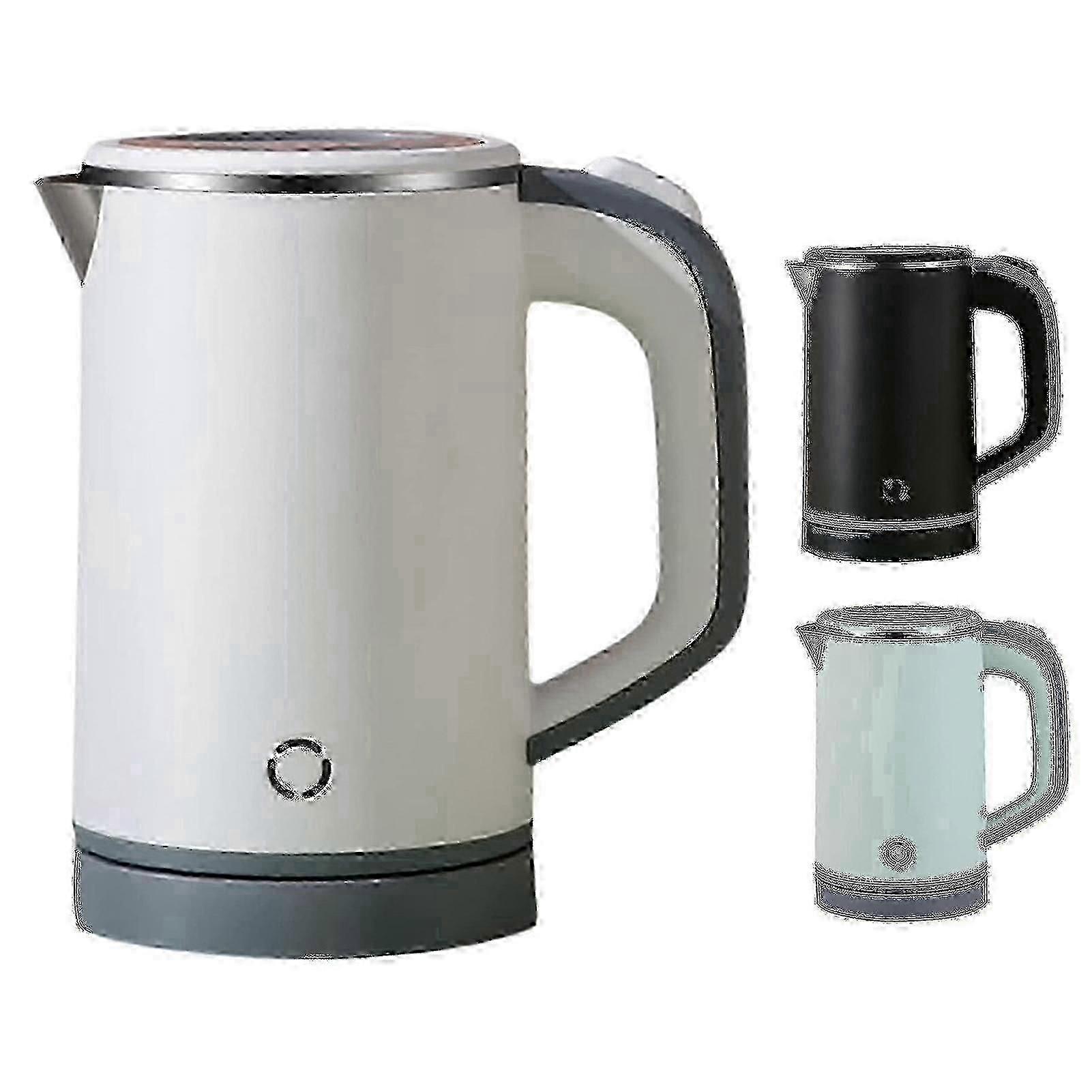 Quick-boil electric kettle for beverages with auto-shutoff function
