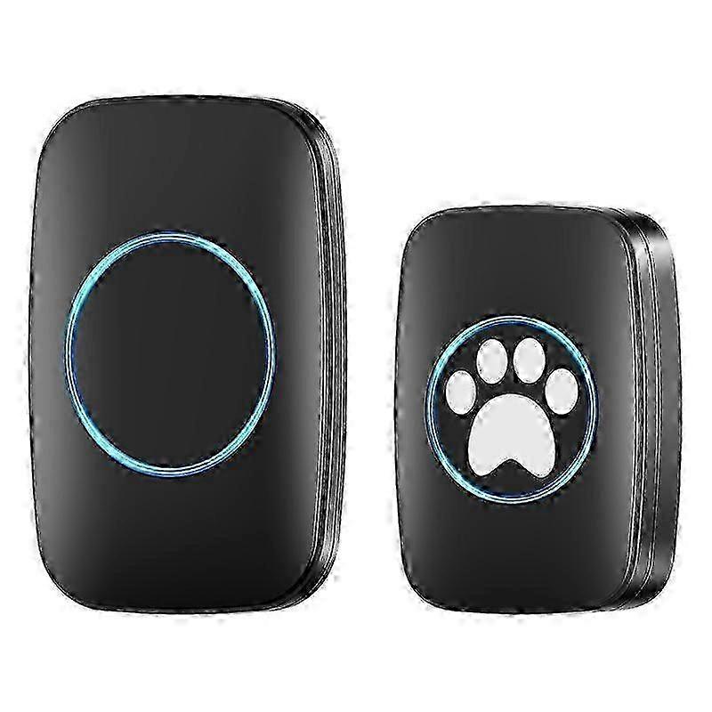 Smart LED Wireless Doorbell compatible with Pets, Waterproof, Flash Alert