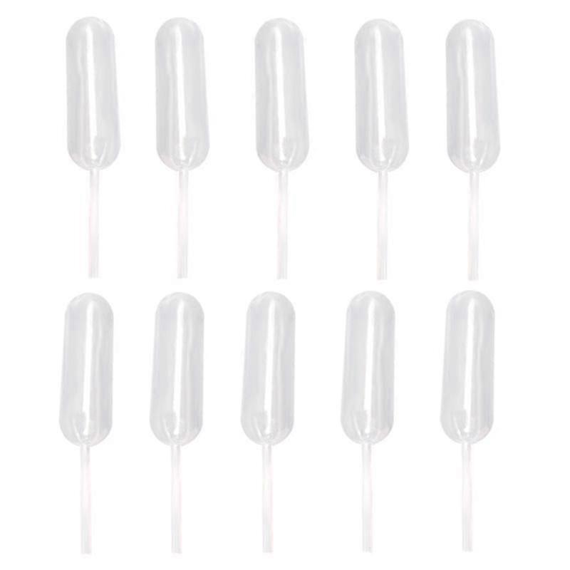 100 Pack 4ml Jam Straw - Squeezer for Decorations & Sauces