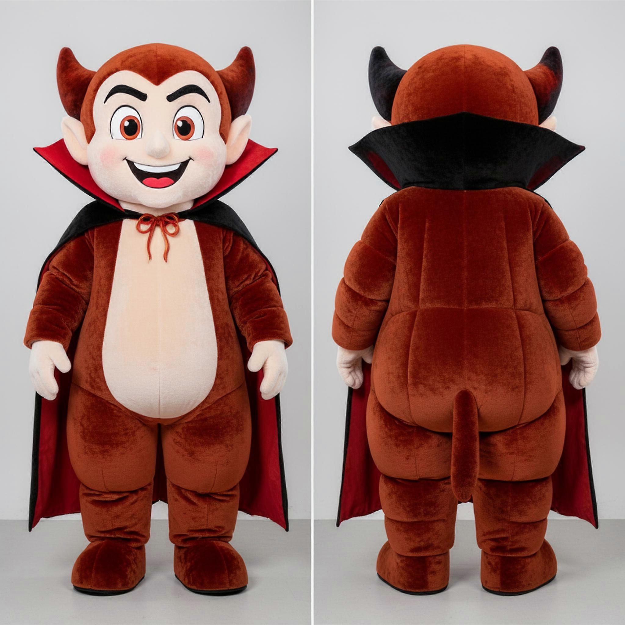 MASTICOT Rust Rounded Vampire Mascot