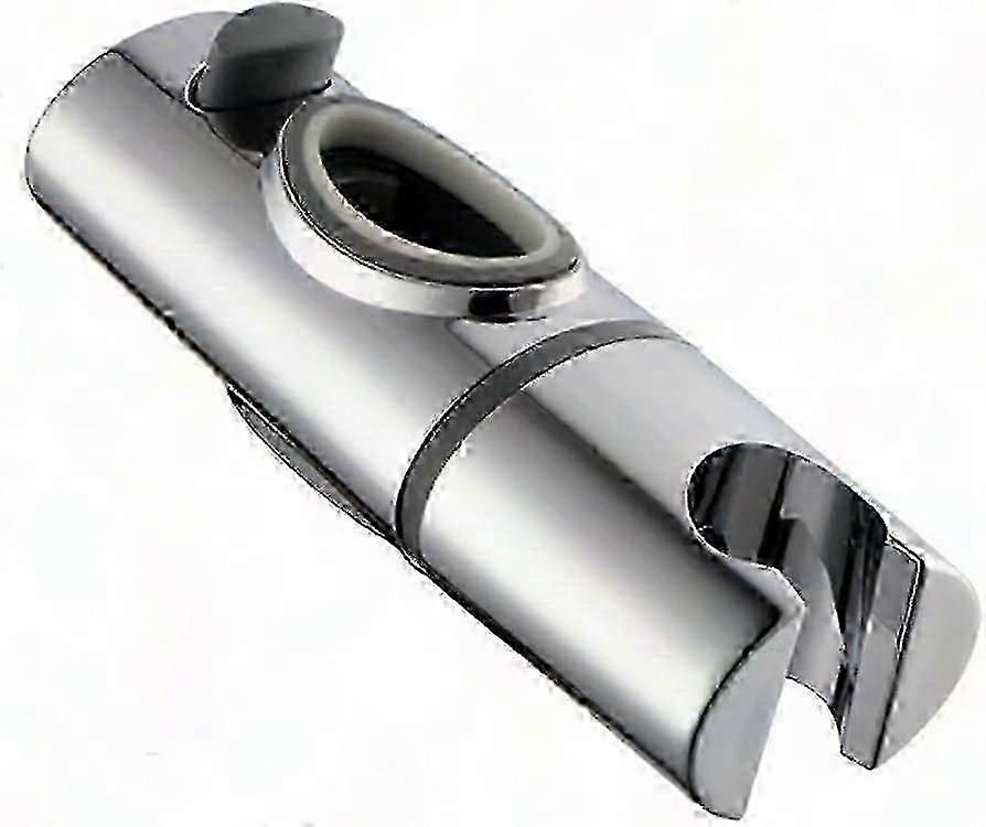 Height-Adjustable Shower Rail with Replacement Slider Bracket compatible with Oval Hand-Held Shower Heads