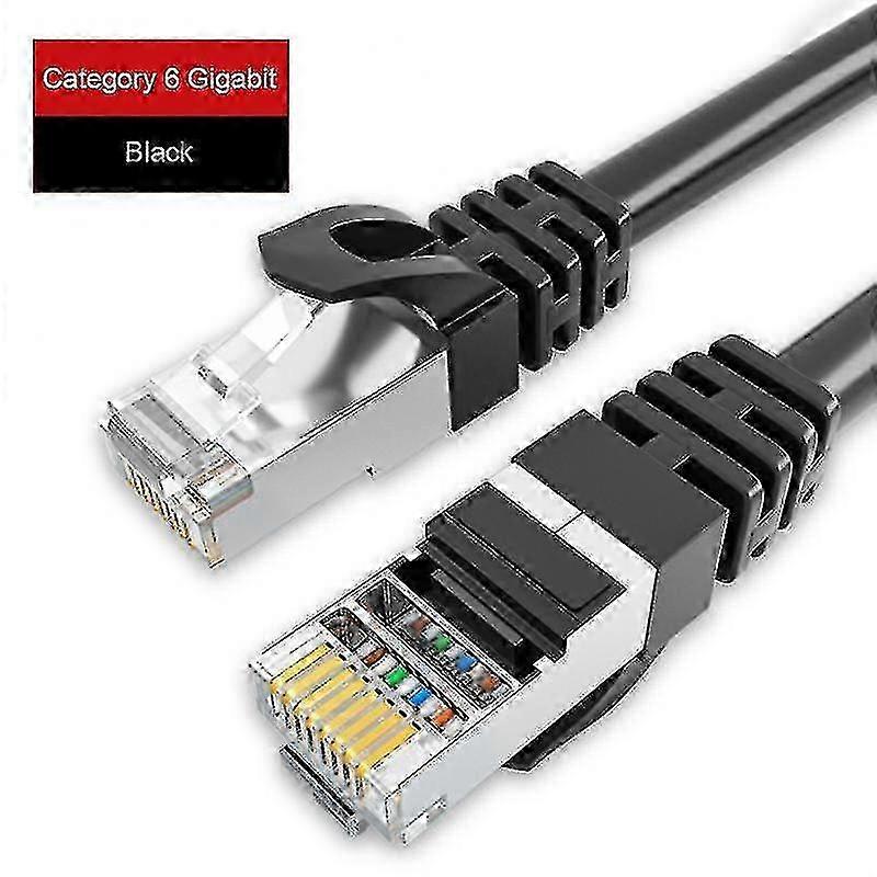 Cat6 15m Braided RJ45 Patch Cable