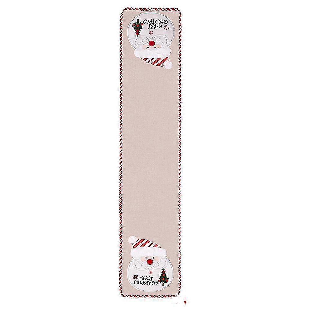 Cotton Linen Christmas Table Runner