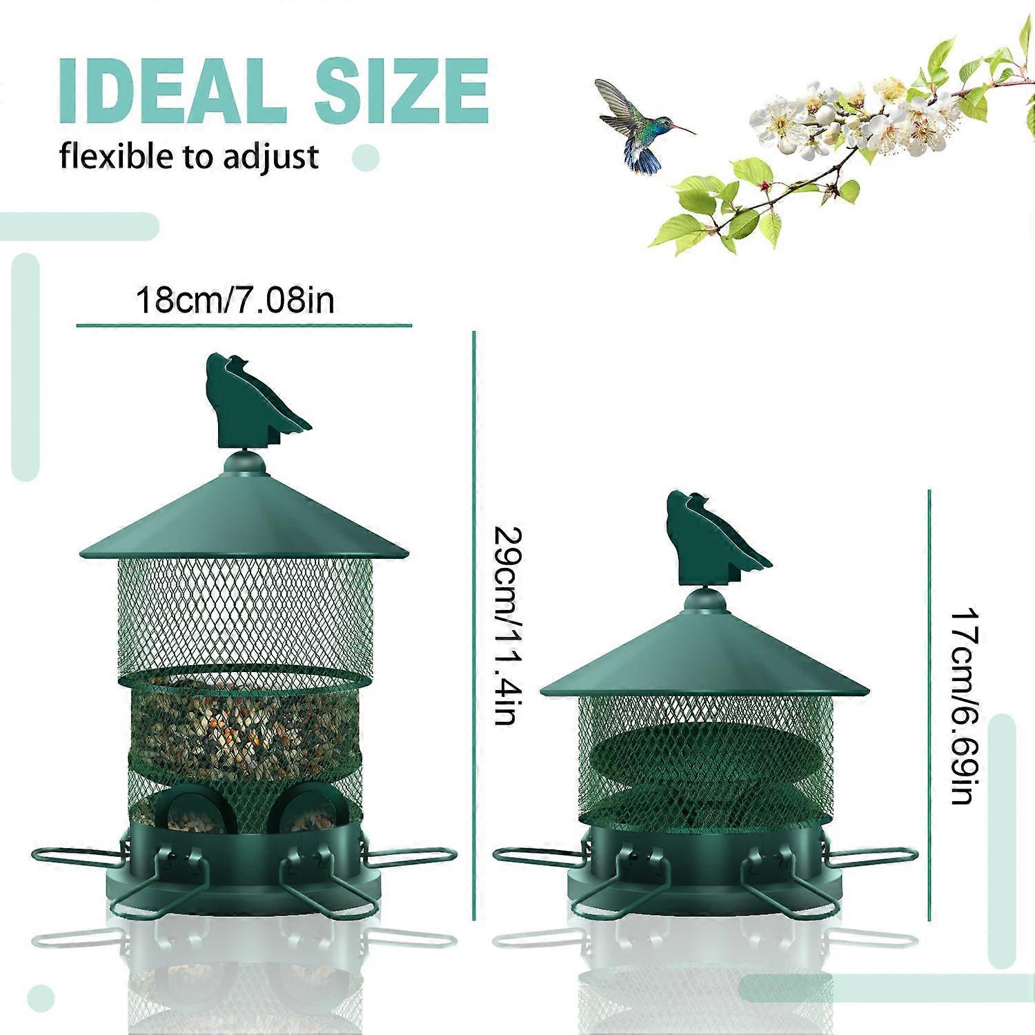metal bird feeder