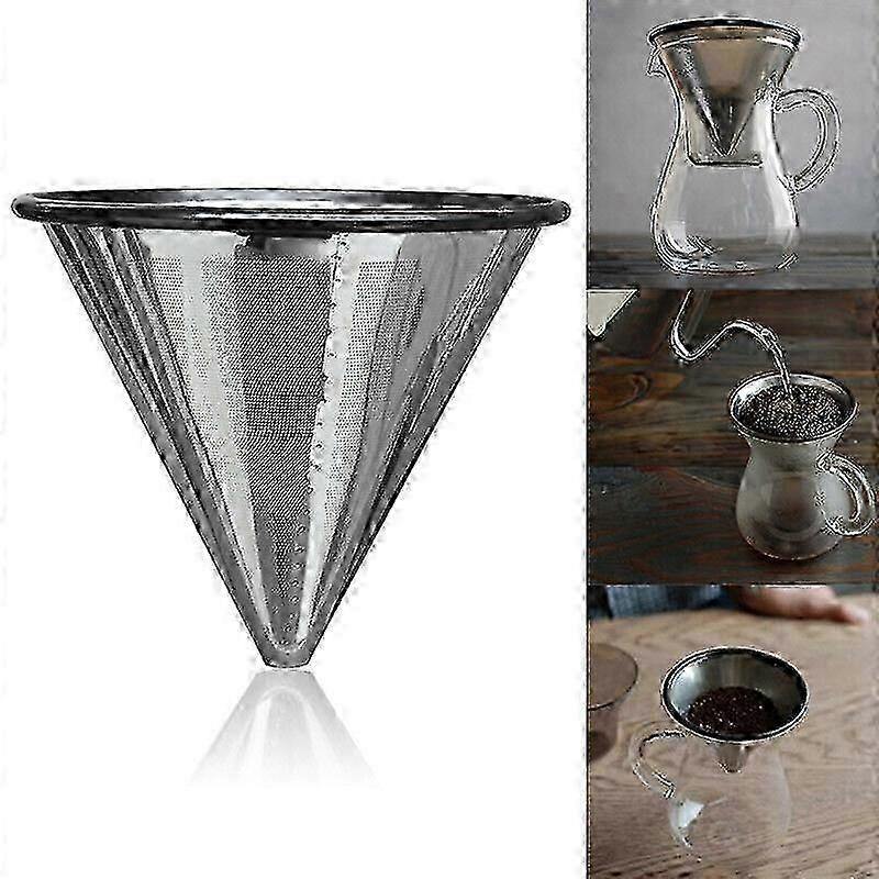 Premium Reusable Pour Over Mesh Filter