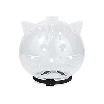 Clear Ventilated Cat Bathing Muzzle