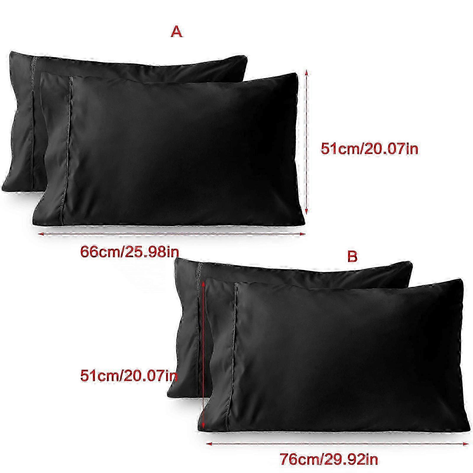 2Pack Envelope Closure Queen Pillowcases