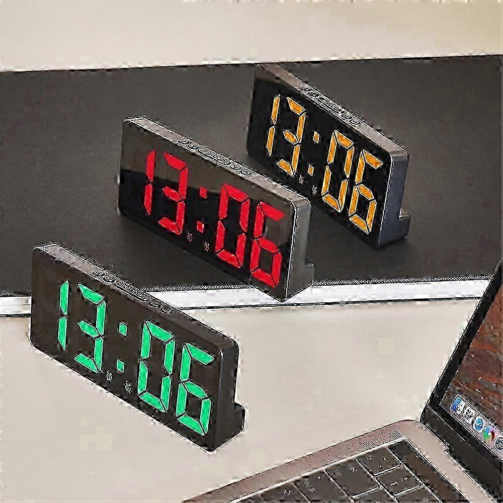 LED Alarm Clock with Auto Dimming