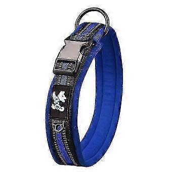 Atmungsaktives, reflektierendes, verstellbares Hundehalsband