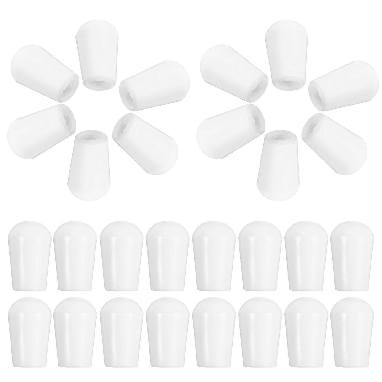 Protective End Caps Hook End Protector Anti-Scratch For Diy Projects Round Shape 100Set