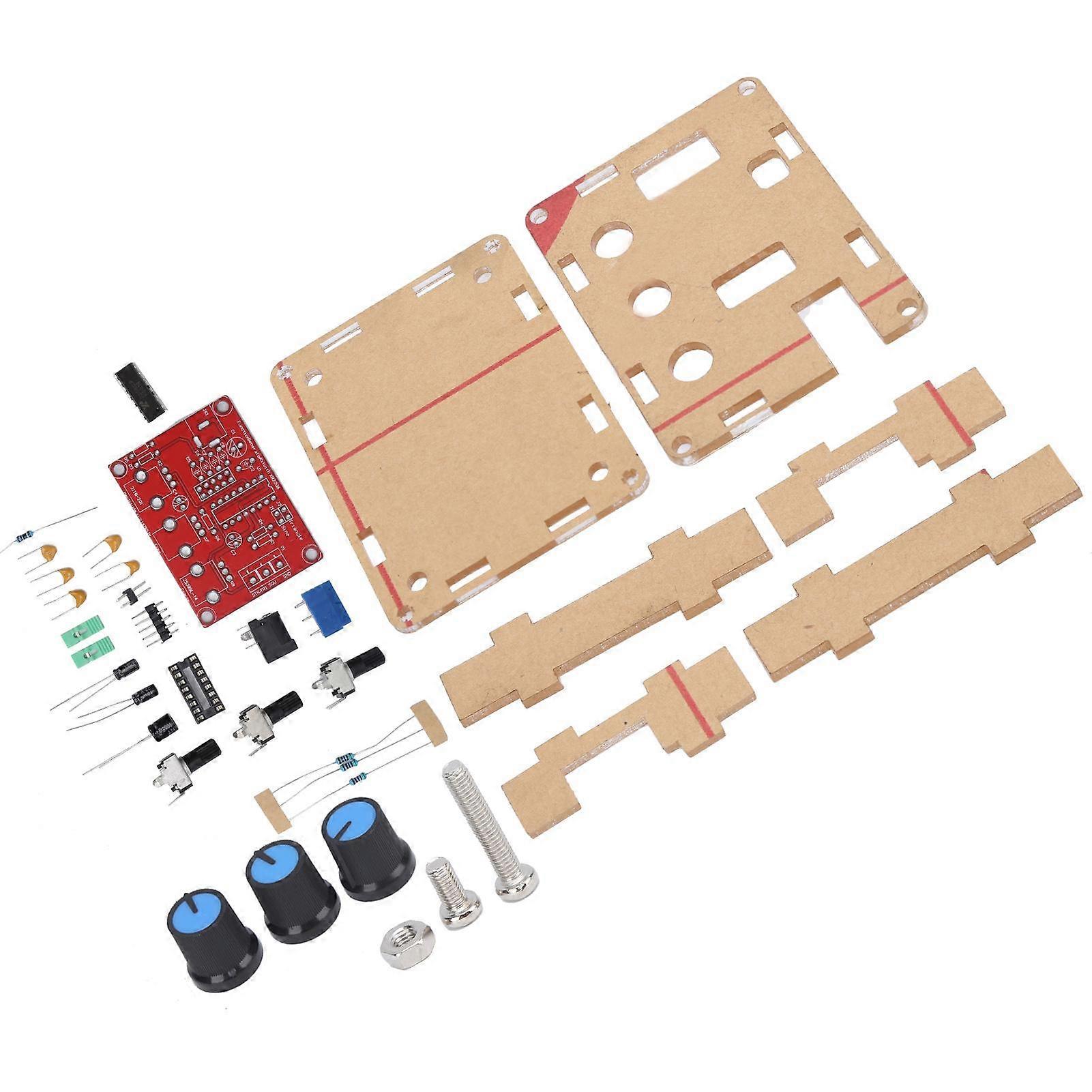 XR2206 Signal Generator High Accuracy Square Sine Triangle DIY Kit Function Generator(Bulk PartsShell )