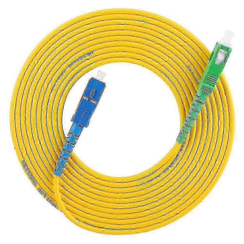 Fiber optic cable. Fiber optic patch cable, 20 m. Environmentally friendly materials. DB