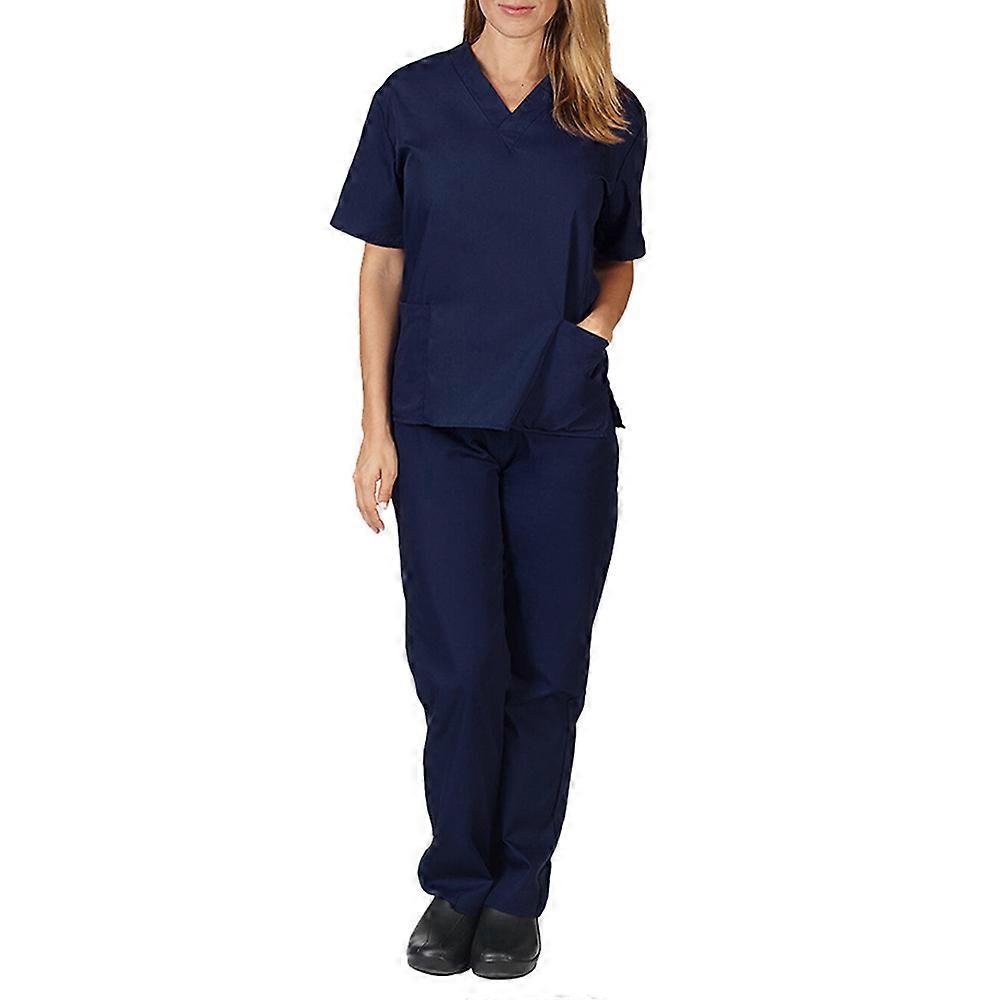 Modern V-Neck Stretch Scrub Top