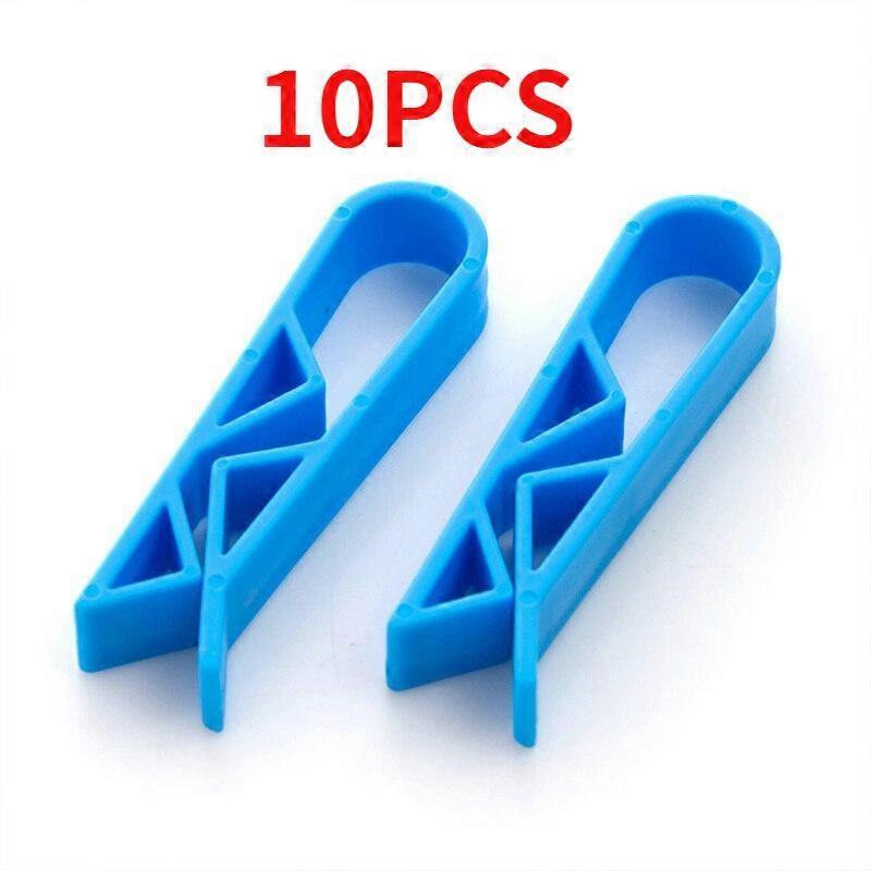 Garbage Clip Holder with Divider - 10pcs