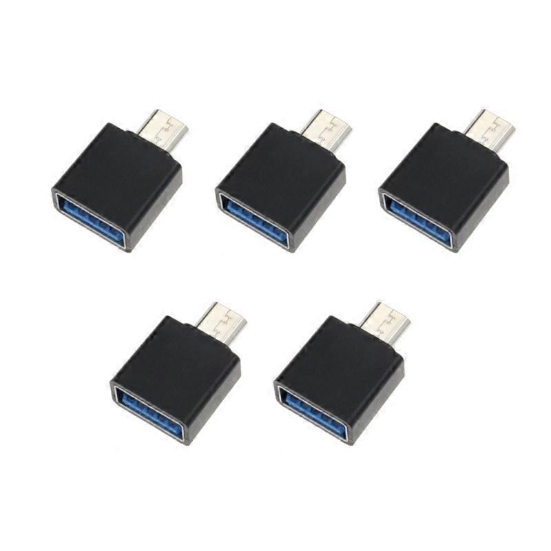 Lightweight USB To Type C Adapter Type C OTG Converters Provide Quick Charging &Smooth Data Syncing MultiDevice Support