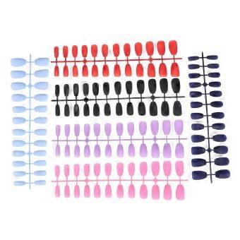 Ballerina Fake Nails for Nail Art 6Sets Full Cover ABS