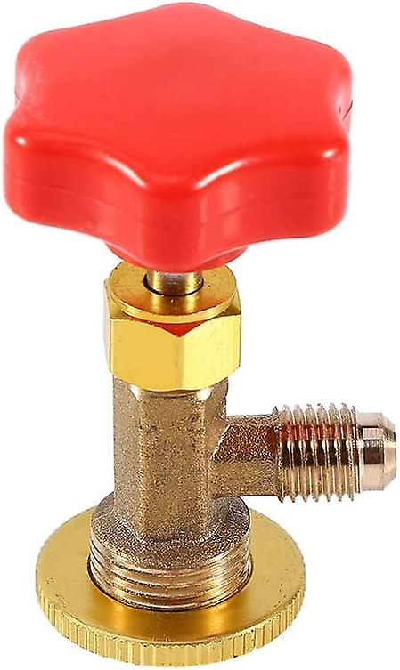 Gsycle Kältemittelventil Aus Kupfer - Langlebiges ABS-Ventil Für Klimaanlagen