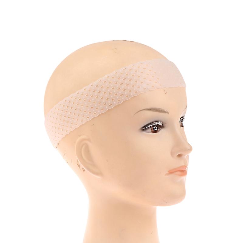 1pc Silicon Wig Grip Band Non Slip Adjustable Fix Elastic Hair Headband