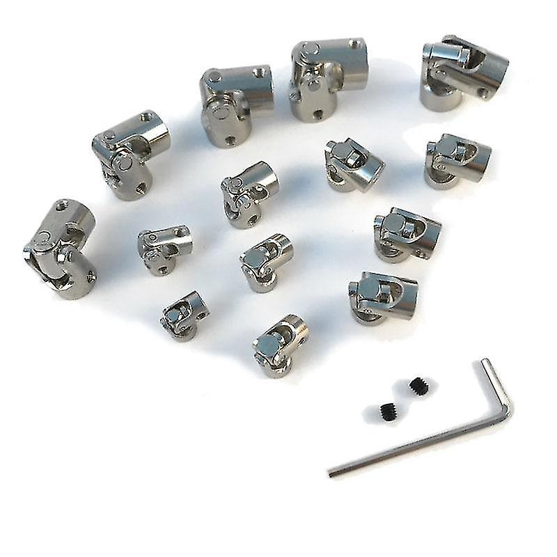 8X10mm Metal Joint Boat Cardan Gimbal Couplings Universal Connector Multi spec