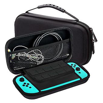 Portable Travel Game Machine Black Storage Bag, Shockproof Game Machine Storage Bag Game Accessories Handbag